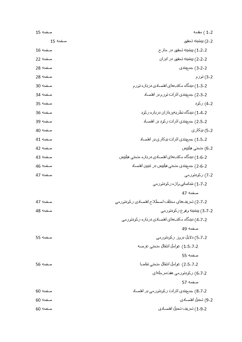 دانلود پیشینه تحقیق رکود تورمی و سیاست های تعدیل اقتصادی